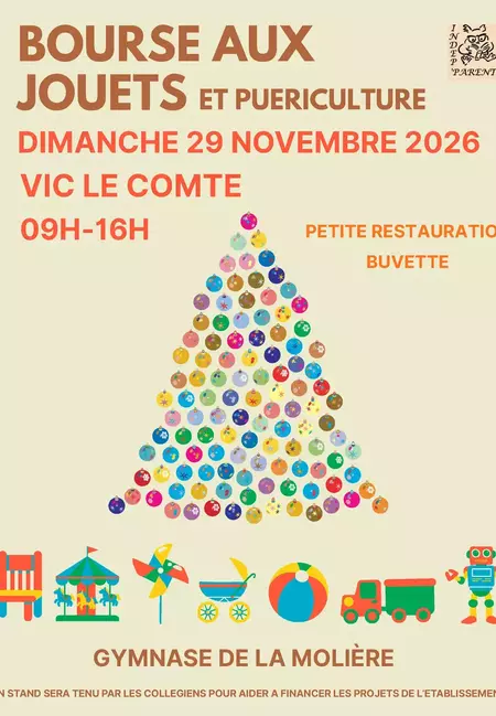 Bourse aux jouets et articles de puériculture 