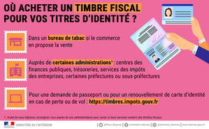 Achat d'un timbre fiscal dématérialisé