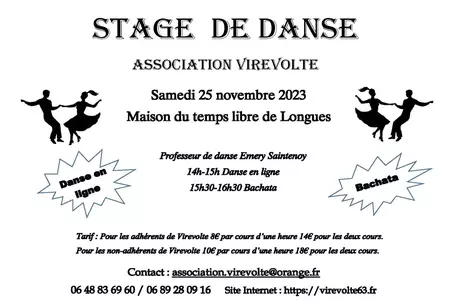 Stage de danse avec Virevolte !